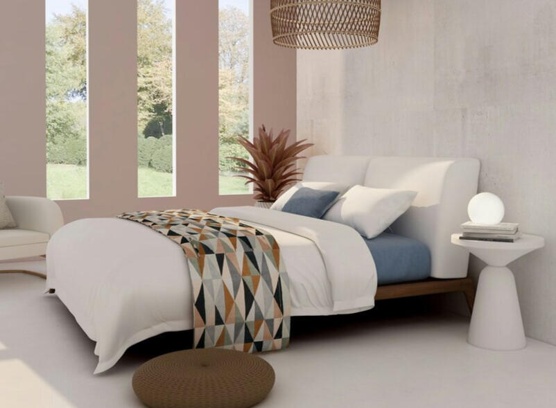 Bed making and attention to detail clean