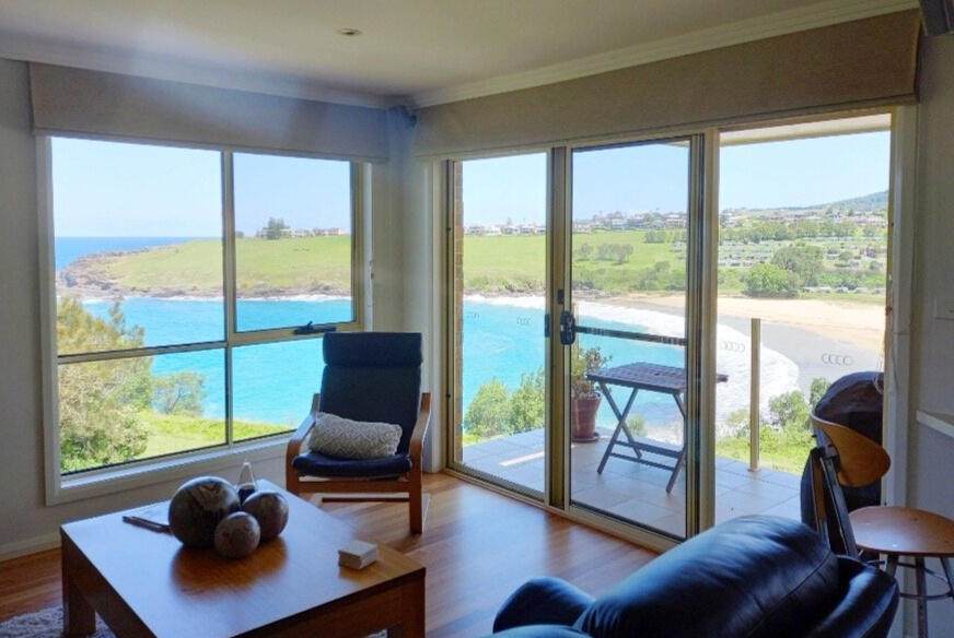 Professionally cleaned windows, balcony, and balastrades